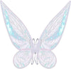 Oprtuisi Angel Wings, Shiny Transparent Wings, Pink Angel Wings Sutable For Halloween Costume Dress Up And Taking Beautiful Phot