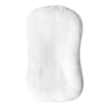 Muslin Baby Lounger Cover Soft Organic Cotton Slipcover Fits Newborn Lounger For Baby Boys And Girls (White)