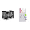 Dream On Me Chelsea 5-In-1 Convertible Crib In White, Jpma Certified