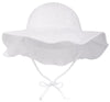 Simplikids Upf 50+ Uv Sun Protection Wide Brim Baby Sun Hat,White2, 2-4 Years