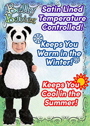 UNDERWRAPS unisex-baby Babys Panda Costume ,Black ,Large (2T-4T)