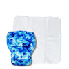 Kindermum Nano Lite Reusable Cloth Diaper For Babies | Gots Certified Organic Cotton Inserts | Freesize Adjustable & Washable Di
