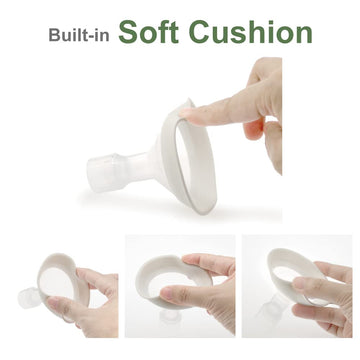 Maymom Myfit Comfy Series 22 Mm Two-Piece Design Breastshield Compatible With Medela Breast Pumps; Not Original Medela Pump Part