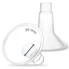 Maymom MyFit 30mm Two-Piece Design Large Breastshields, Compatible with Medela Breast Pump; Ideal for HandsFree Bra; Not Origina