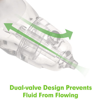 Haakaa Silicone Baby Nasal Aspirator| Safe Baby Nose Cleaner| Easy-Squeeze Nose & Ear Bulb Syringe With Brush|0M+ Newborn Toddle