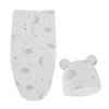 Bnf Newborn Swaddle Wraps Hat Comfortable Swaddle Blanket for Newborn Girls Gifts Moon and Stars Baby | Nursery Bedding | Sleepi