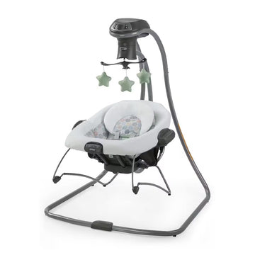 Graco Simple Sway 2-In-1 Swing And Bouncer With Removable Swing Seat And 6 Swinging Speeds For Toddler Swing Seat And Swing Chai