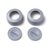 Ameda Mya Breast Pump Replacement Locking Rings & Caps, Bottle Caps, Breastfeeding Equipment & Accessories (2 Count)