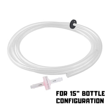 Giraffe Bottle Replacement Tube/Valve Kit For Tower Hands Free System, 15 Inch Neck