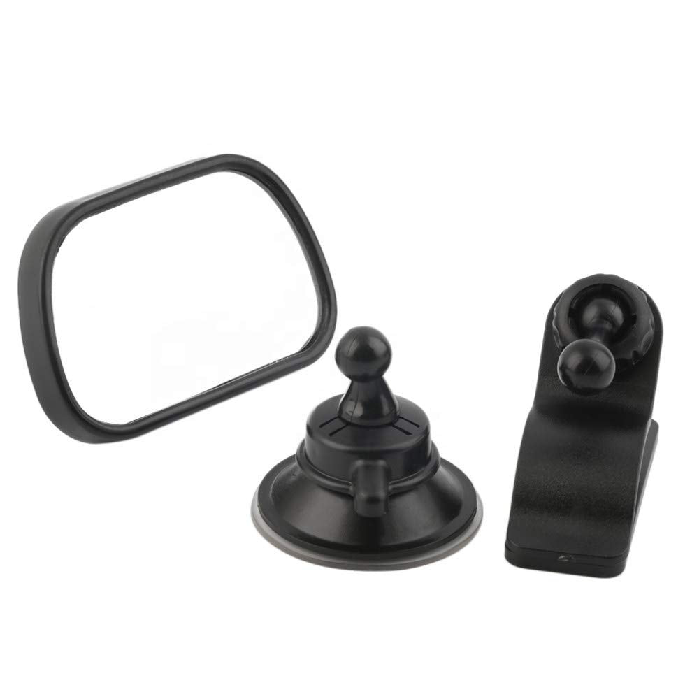 Zogeez Baby Rear View Car Mirror - Wide View For Better Viability - Shatter-Resistant Seat Safety For Infants, Children, Or Todd