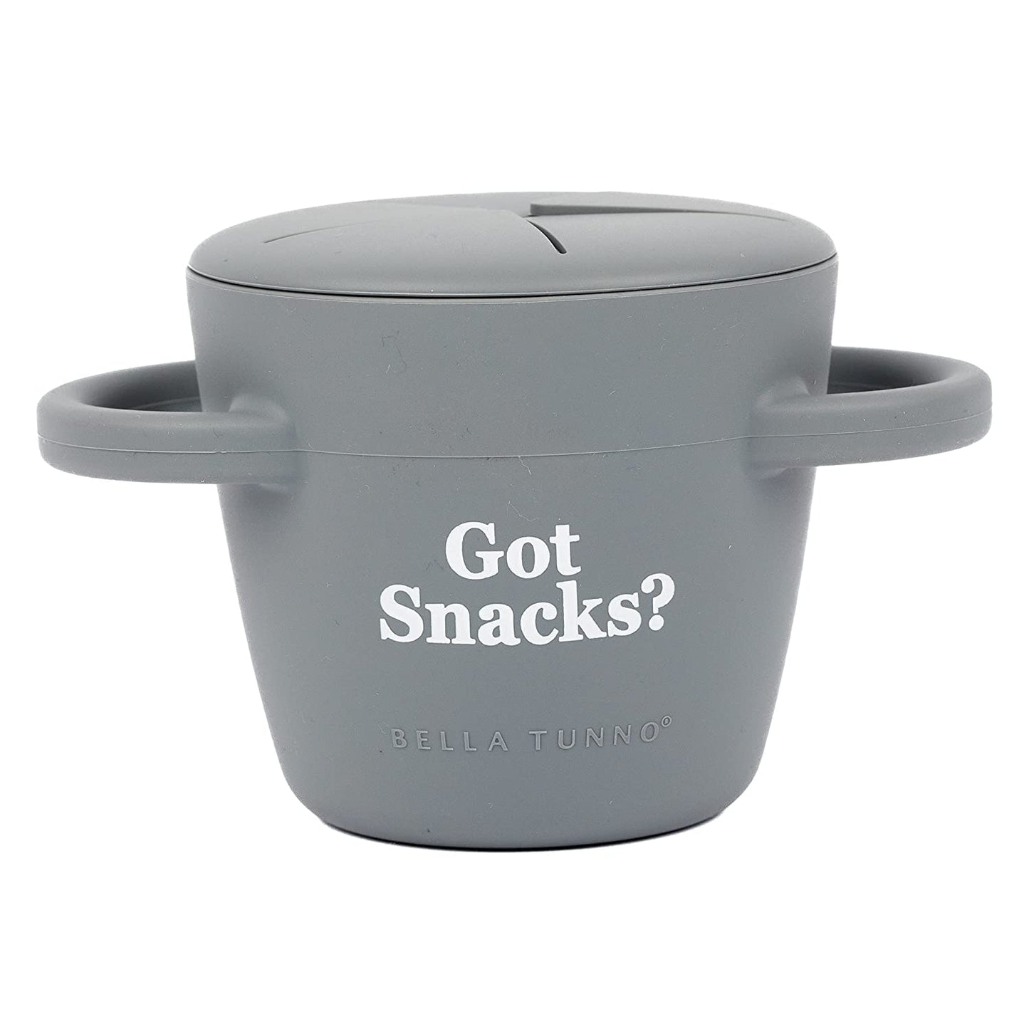 Bella Tunno Happy Snacker - Spill Proof Snack Cups for Toddlers and Babies, Snack Containers Made from Silicone BPA Free, Soft O