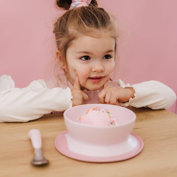 Oxo Tot Stick And Stay Suction Bowl - Blossom