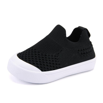 Baby Walking Shoes First Boy Girl Walker Infant Sock Tennis Mesh Sock Tennis Mesh Sneakers Breathable 6 9 12 18 24 Months Black