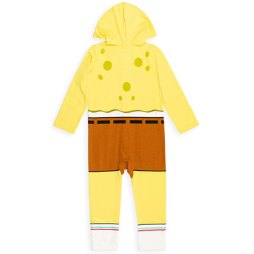 Nickelodeon Spongebob Sqaurepants Baby Boys Costume Coverall - 5-6