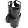 Universal Vehicle Cup Holder Expander 2in1 with Organizer | Adjustable Drink Holder for Large Bottles, Coffee Mugs & Tumblers