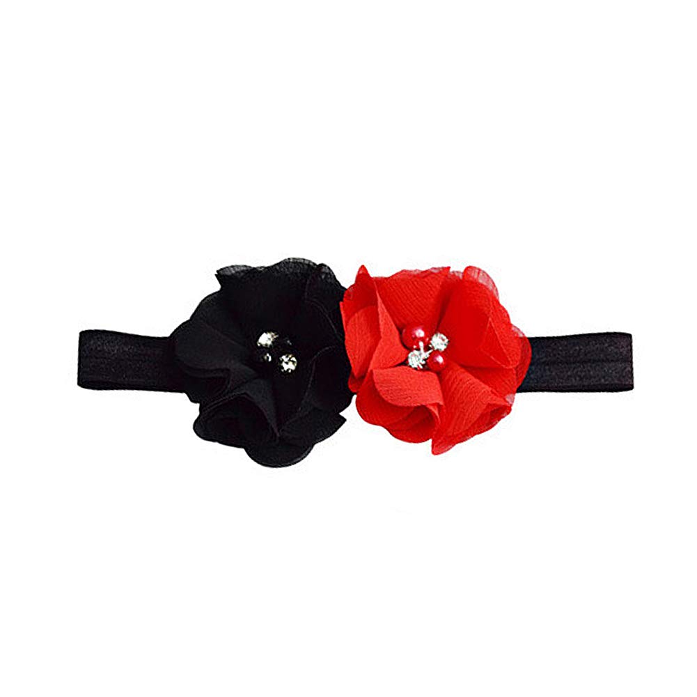 Bgfks Baby Girls Soft Fluffy Tutu Skirt With Diaper Cover,Toddler Girl Tutu Skirt Sets With Flower Headband.(Black,6-12 Months)