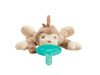 Philips Avent Soothie Snuggle Pacifier Holder With Detachable Pacifier, 0M+, Monkey, Scf347/02