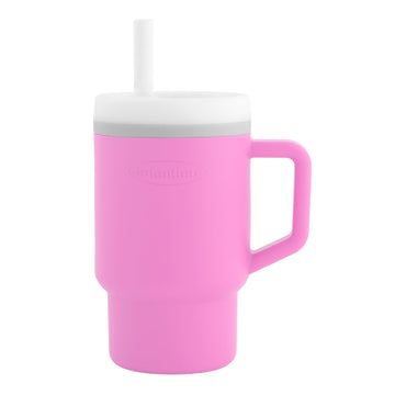 Infantino My 1St Tumbler - Adorable Miniature Tumbler With Leak-Resistant Straw And Toddler-Friendly Handle, Encourages Hydratio