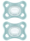 Mam Comfort Pacifiers, Newborn Pacifiers (2 Pack) Mam Pacifiers 3-12 Months, Best Pacifier For Breastfed Babies, Unisex Silicone