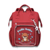 Aavjo , Baby Diaper Bag Backpack, Mothers Travel Baby Bags, Waterproof Diaper Pouch with Insulated Pocket (Red)