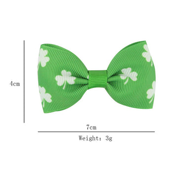 St. Patrick'S Day Hair Clip Hair Accessories For Baby Girls Tsfj09 (4Pcs)