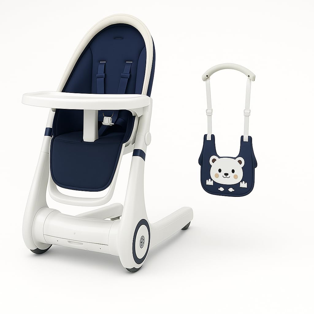 Maydolly 4-in-1 Baby High Chair,Feeding Chair,High Chairs for Babies and Toddlers,Highchair with Adjustable Backrest, Footrest a