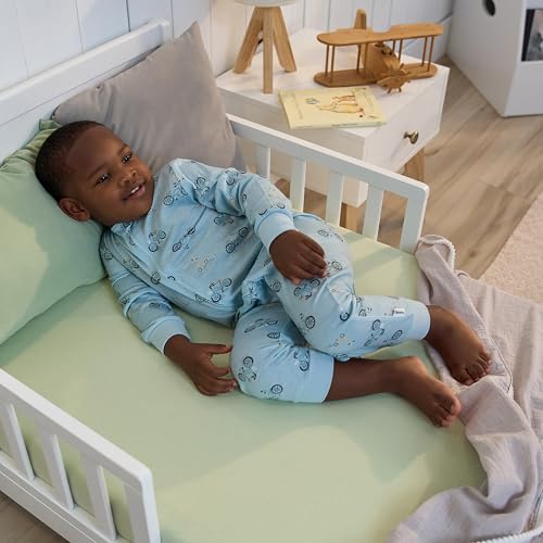 Gerber Toddlers And Baby Boys' Loose-Fit Polyester Jersey Footless Pajamas, Skate