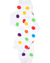 Judanzy Baby Toddler And Child Polka Dot Leg Warmers (Rainbow Polka Dot One Size)