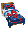 Jay Franco Marvel Super Hero Adventures Go Spidey 4 Piece Toddler Bed Set - Super Soft Microfiber Bed Set Includes Toddler Size