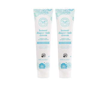Honest Company Diaper Rash Cream, 2.5Oz - 2 Pack