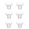 6Pc Flange Inserts 13/15/17Mm For Momcozy S9 Pro Hands Free Breast Pump,Compatible With S9/S10/S12 Wearable Breast Pump.Suitable