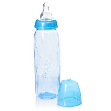Evenflo Feeding Premium Proflo Vented Plus Polypropylene Baby, Newborn And Infant Bottles - Helps Reduce Colic - Teal/Green/Blue