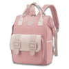 Aavjo , Baby Diaper Bag Backpack, Mothers Travel Baby Bags, Waterproof Diaper Pouch with Insulated Pocket (Buckle Pink)