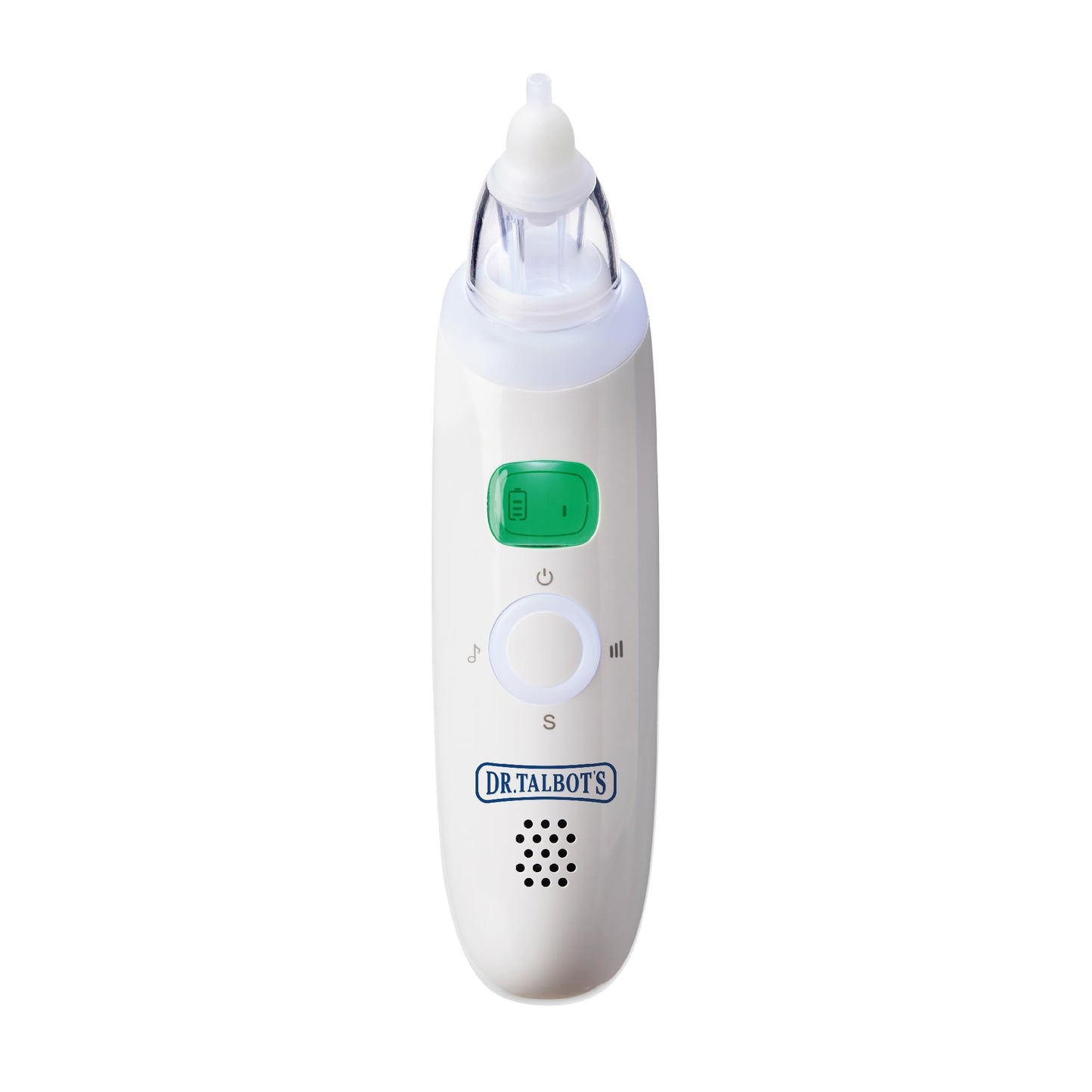 Dr. Talbots Electric Nasal Aspirator for Babies - with Hygienic Travel Case - Ear Wax Removal Tool and Nose Cleaner