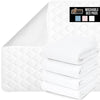Gorilla Grip Washable Toddler Mattress Incontinence Pads, Reusable Waterproof Bed Underpads, Absorbent Leak Proof, 52X34 4 Pack