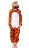 Yolsun Kids Tiger Animal Halloween Costume, Deluxe Kids Onesie Dress Up For Boys&Girls