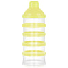 Accmor Formula Dispenser On The Go, 5 Compartments Stackable Formula Container For Travel, Baby Milk Powder Kids Snack Container