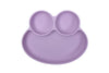 Abiie Octopod Frog Silicone Plates with Suction - Spill Proof, Easy to Clean - BPA-Free Bowl - Suction Plates for Baby and Toddl
