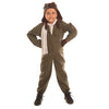 Disiao Air Force Pilot Costume For Little Boy Halloween Suits Cosplay (S)