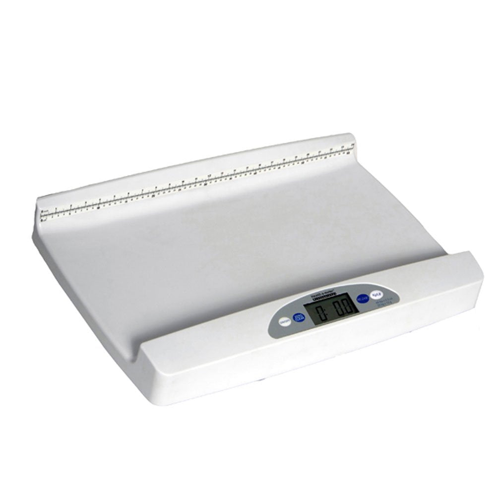 Health O Meter 553Kl Digital Portable Pediatric Baby Scale With Extra-Wide Tray, 44 Lb X 0.5 Oz