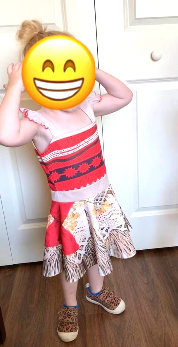 Rauoawby Toddler Little Girls Women Adventure Outfit Fancy Princess Dress Skirt Set With Ruffle Sleeve For Mo Ana Christmas Outf