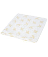 Wrappery Organic Muslin Baby Bath Towel,2 Layer Muslin Bath Towel,Swaddle Large (Bird 120 Cm * 120 Cm)
