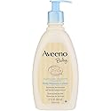Aveeno Baby Daily Moisture Lotion Fragrance Free 12 Oz (Pack Of 7)