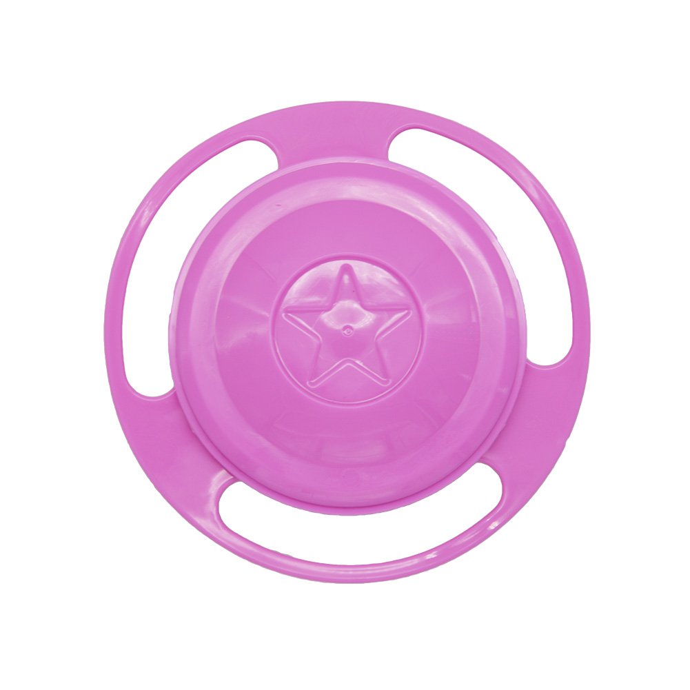 Magic Gyro Bowl 360 Degree Rotate Spill-Proof Bowls With Lid Plastic Creative Dishes Practice Feeding Bowls