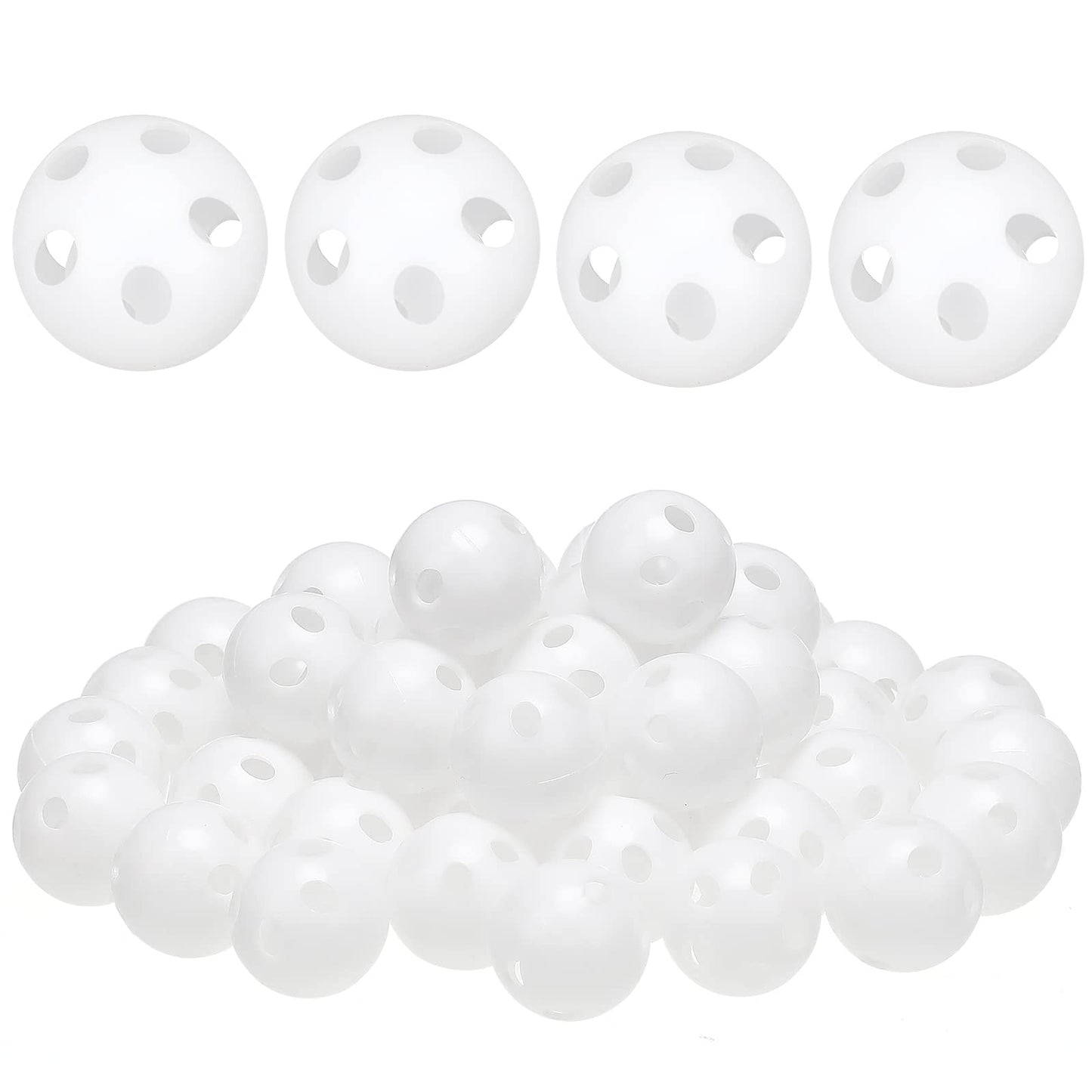 50Pcs Rattle Balls Inserts Repair Doll Noise Maker Noise Maker Insert Rattle Toy for Baby Pet Toy Animal Puppet Doll 28mm