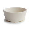 Mushie Silicone Suction Bowl | Bpa-Free Non-Slip Design (Ivory)
