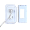 EUDEMON Baby Safety Electrical Outlet Cover Box Childproof Large Plug Cover for Babyproofing Outlets Easy to Install & Use (1 Pa