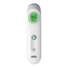 Braun Sensian Contact 5 Forehead Thermometer - Gentle Digital Thermometer With Professional Accuracy And Color Coded Temperature