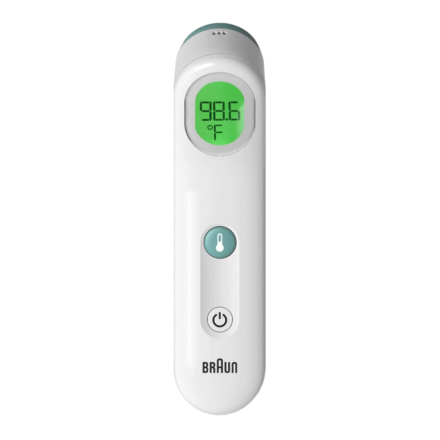 Braun Sensian Contact 5 Forehead Thermometer - Gentle Digital Thermometer With Professional Accuracy And Color Coded Temperature