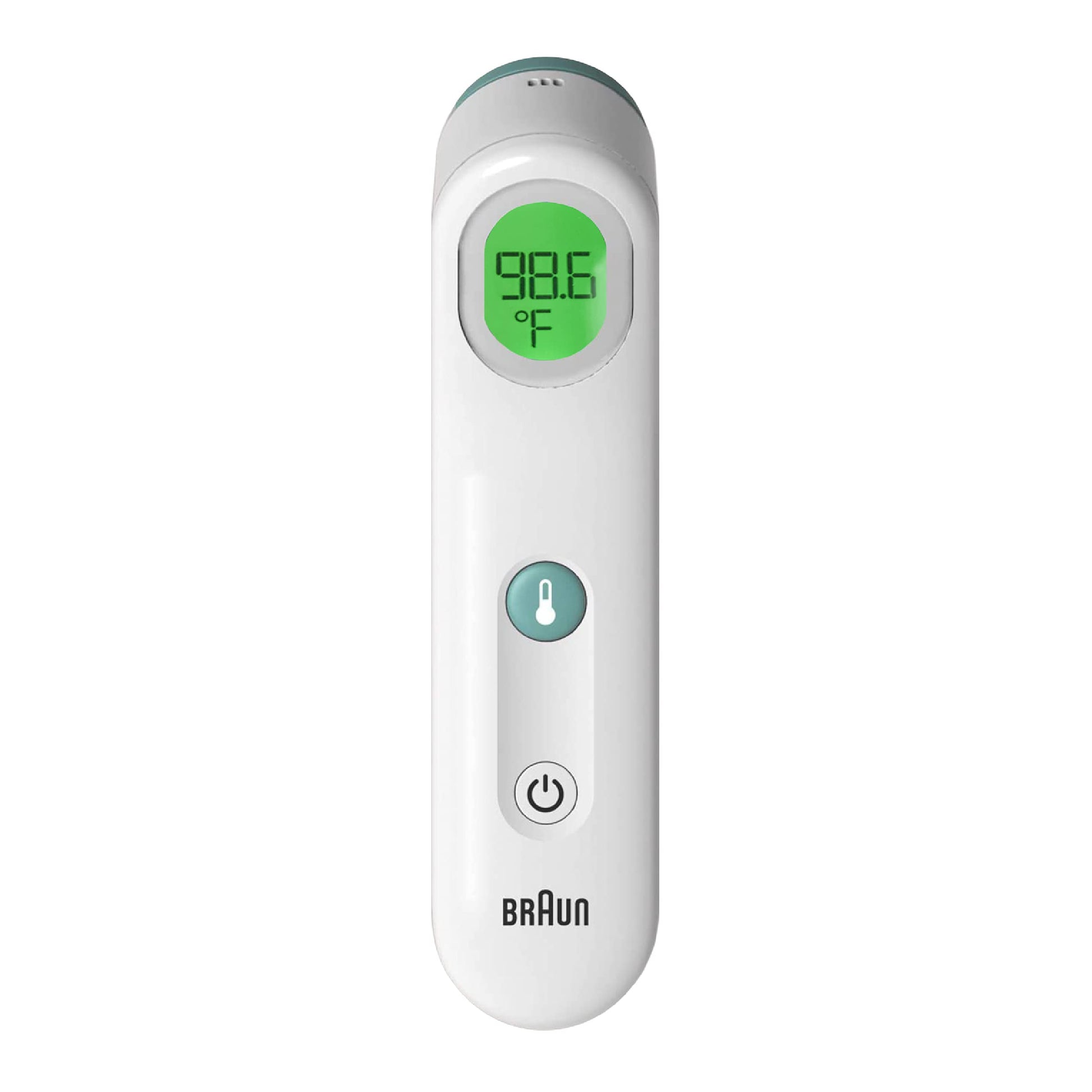 Braun Sensian Contact 5 Forehead Thermometer - Gentle Digital Thermometer With Professional Accuracy And Color Coded Temperature